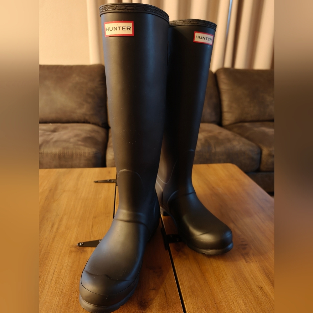 Hunter Black Women's Winter & Rain Boots